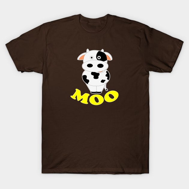 MOO! T-Shirt by scoffin